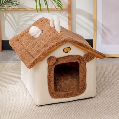 Lit de chat et niche douce pour chat d'intérieur à la maison - 4