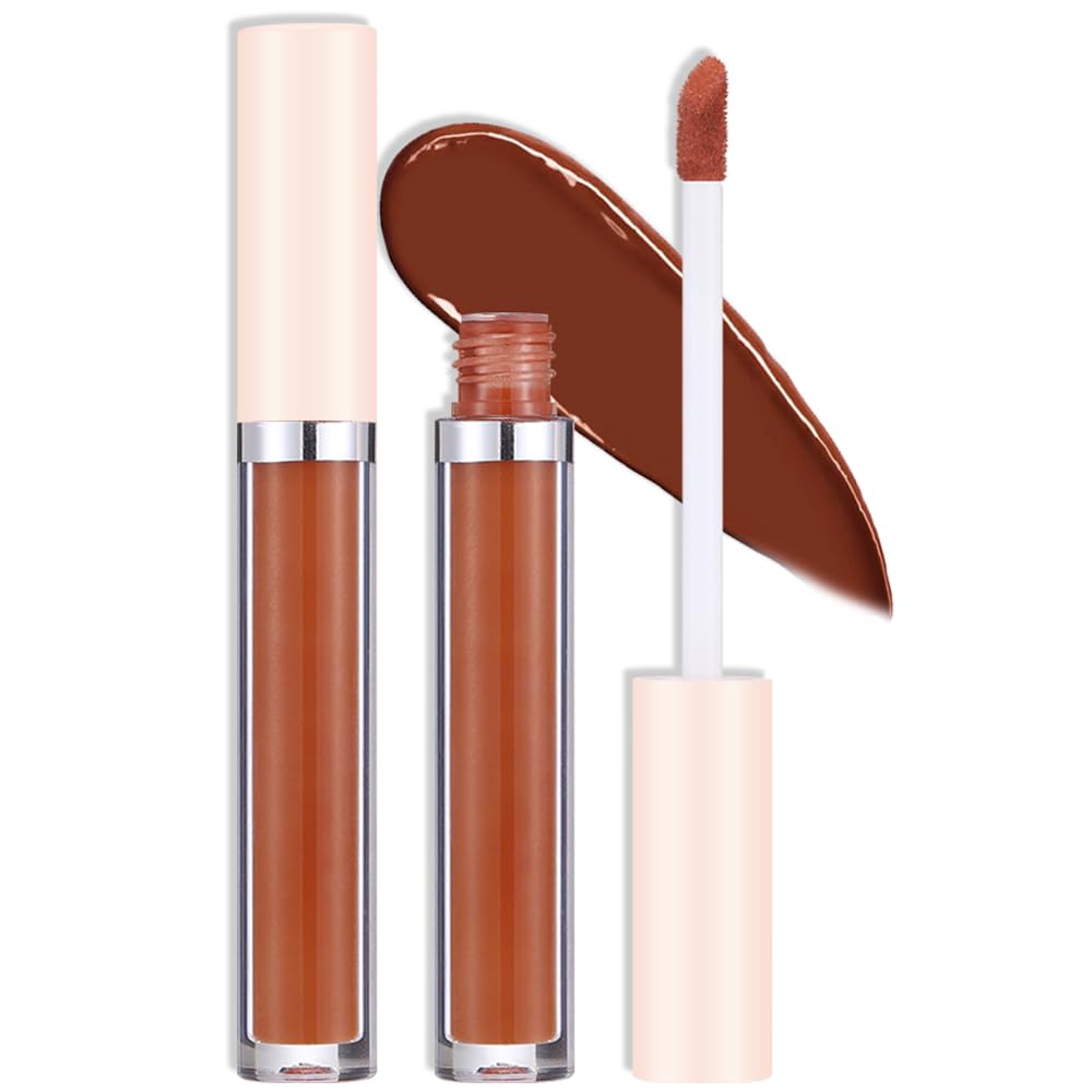 XZMeiLun Orange Red Camo Concealer, Under Eye Brightener, Long-Lasting Full-Coverage & Highly Pigmented Matte Finish Concealer | Conceal Crease-Proof