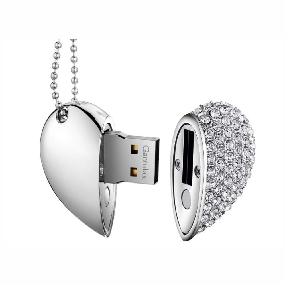 Pendrive Cuore 32GB in Metallo Personalizzabile