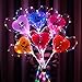 Produktbild Leezo Leuchtende Led Ballon 3 Meter LED Streifen Lichter Batteriebetriebene Herzform Runde Blase Ballons Kinder Spielzeug für Hochzeit Bar Yard Dekoration Geschäftsgeschenk Nachtbeleuchtung