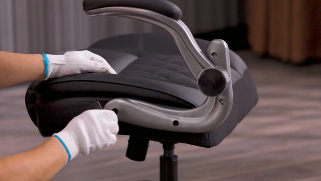 Amazon.com: EZAKI High Back Office Chair-Flip-up Arms Executive