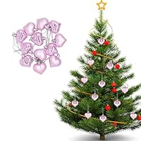 Amazon.co.jp: クリスマス オーナメント ハート 12個セット おしゃれ