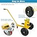 All Terrain Panel Mover Cart, Heavy Duty Material Handling Tool for Woodworkers and Stone Slabs