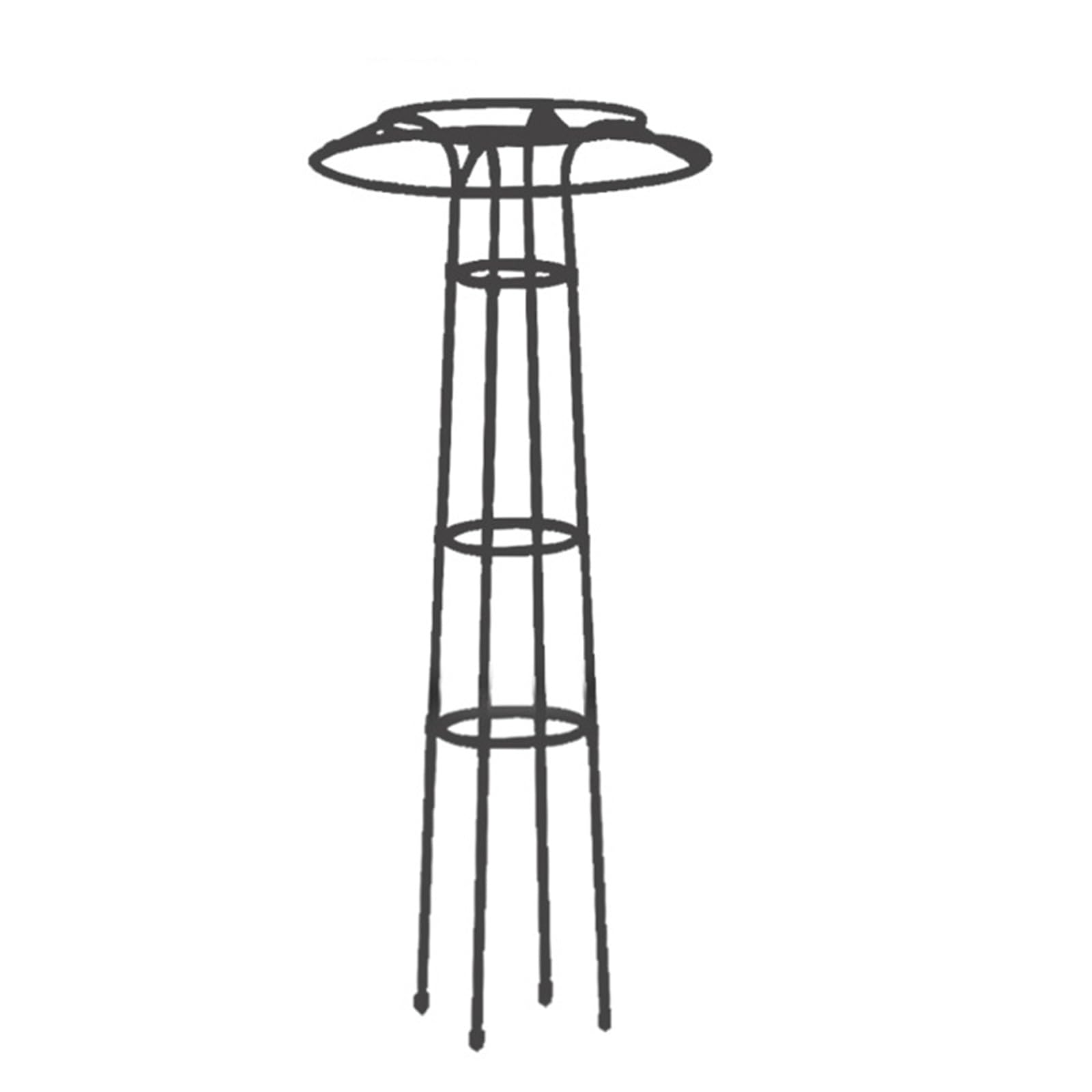 HZBB Garden Trellises Plant Trellises Garden Decoration for Climbing Vine Flower Metal Gardening Weather Resistant