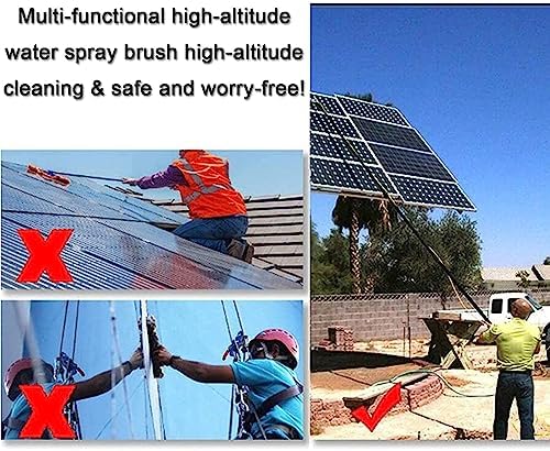 Water Fed Pole Kit for Trucks - Extendable Window Cleaner, Long Reach Tool for Solar Panel Cleaning Equipment for Efficient Cleaning Solutions