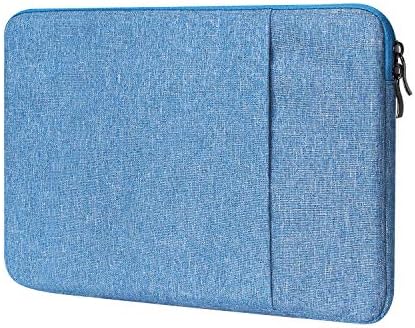 ProElife 12-Inch Laptop Tablet Sleeve Case Canvas Cover for 2022-2014 Surface Pro 4 / 5 / 6 / 7 / 7+ / 8|Surface Laptop Go 1/2 12.4"|MacBook Air/Pro 13'' M1|Samsung Galaxy Tab S8+ / S7+ Bag (Blue)