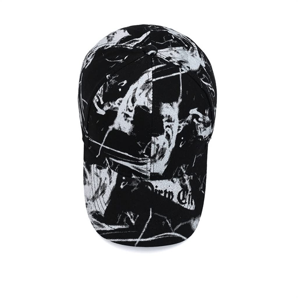 LNNSHX Berretto da Baseball Estivo Cappello da papà Graffiti da Esterno Cappellino Snapback Regolabile Cappello Sportivo da Sole Hip Hop (Colore : A, Taglia : Taglia Unica) (A Taglia Unica)