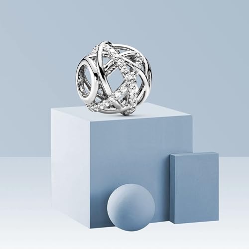 Miniatura 3 de 925 Silver Charms Plata De Ley Fit Original Pandora Bracelets Bead Charm DIY Jewelry for Women