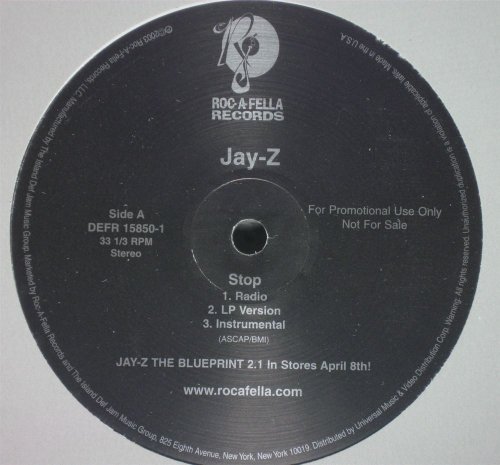 Album art for Stop / Excuse Me Miss Again by JAY-Z