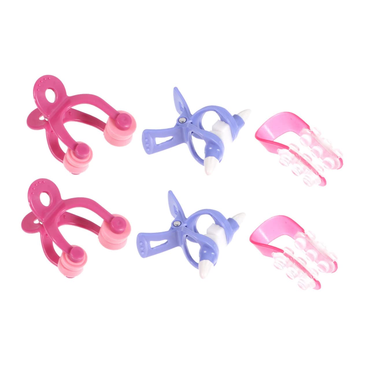 IWOWHERO 2 Sets Nose Lifting Clip for Nose Bridge Slimming Lifter Beauty Clip Tool Accessory Nose Shaping Tool Set