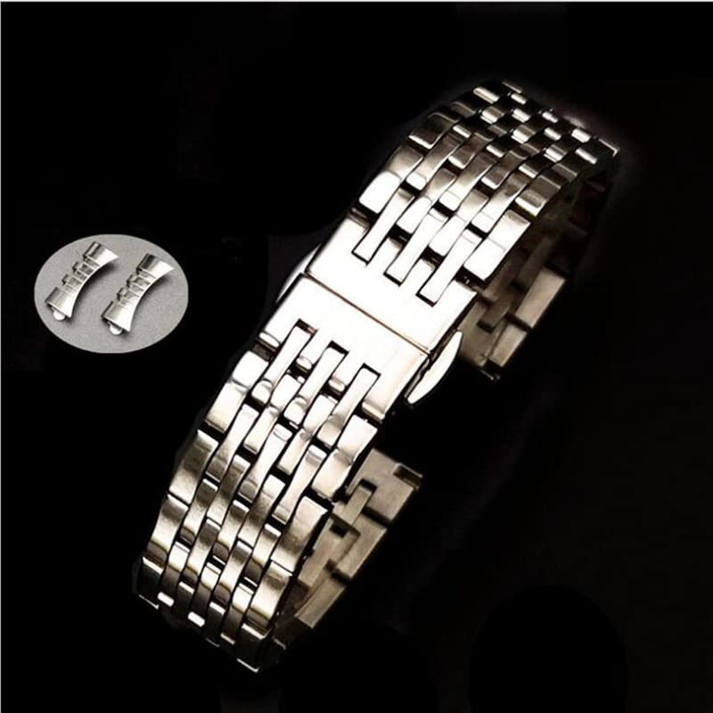 Bracelet de montre de remplacement robuste à mailles en acier LJIANGD - 4