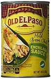 Old El Paso Mild Green Enchilada Sauce 10 Ounce (Pack of 6)