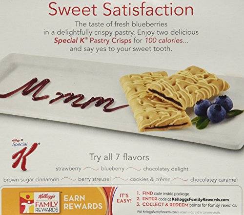 Special K Fruit Crisps, Blueberry, 5-.88 Oz Pouches, Net Weight 4.4 Oz (Pack Of 6) #TOP1