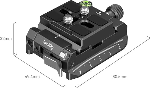 Miniatura 2 de SMALLRIG Placa de montaje para abrazadera de liberación rápida Arca-Swiss y placa inferior para Manfrotto Tipo - 4234