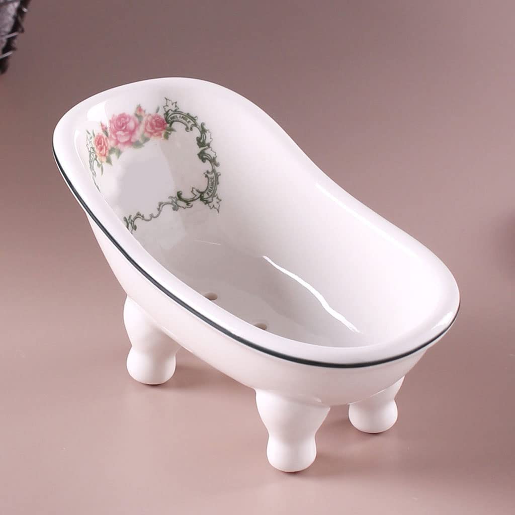 Mydelniczka nordycki styl ceramiczny ociekacz mydelniczka wewnętrzna umywalka łazienka kuchnia osobowość kreatywna toaleta wanna mydelniczka mydelniczka pudełko na mydło