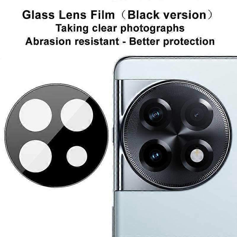 Image of Xmon Camera Lens Protector for OnePlus 11R (1 Pack) - 3D Premium Tempered Glass, Ultra-Clear, Anti-Scratch, Easy Installation - Black