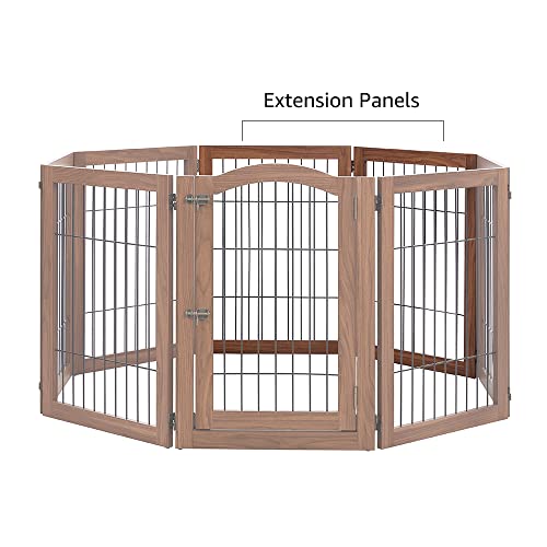beeNbkks Kit de Extensão, 2 Painéis, Portão de Cachorro Independente para Portas E Corredores de Esp