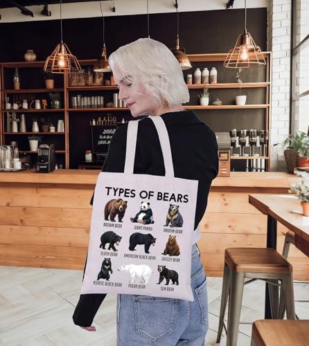 Bolso Tote divertido de osos para amantes de osos miniatura 2