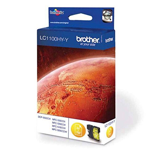 Cartouche d'encre Jaune LC-1100HYY Jumbo pour vos impressions du quotidien