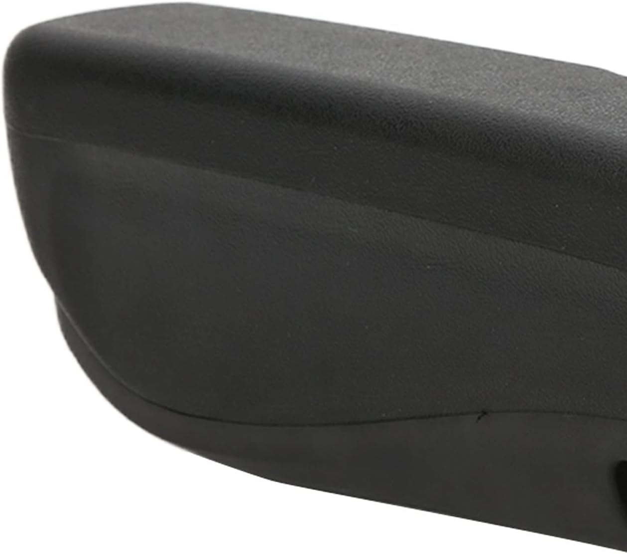 Accoudoir de Siège Avant Droit Cuir PU Noir Réglable Universel Pour Voiture Fourgon Camion Camping-car Utilitaire