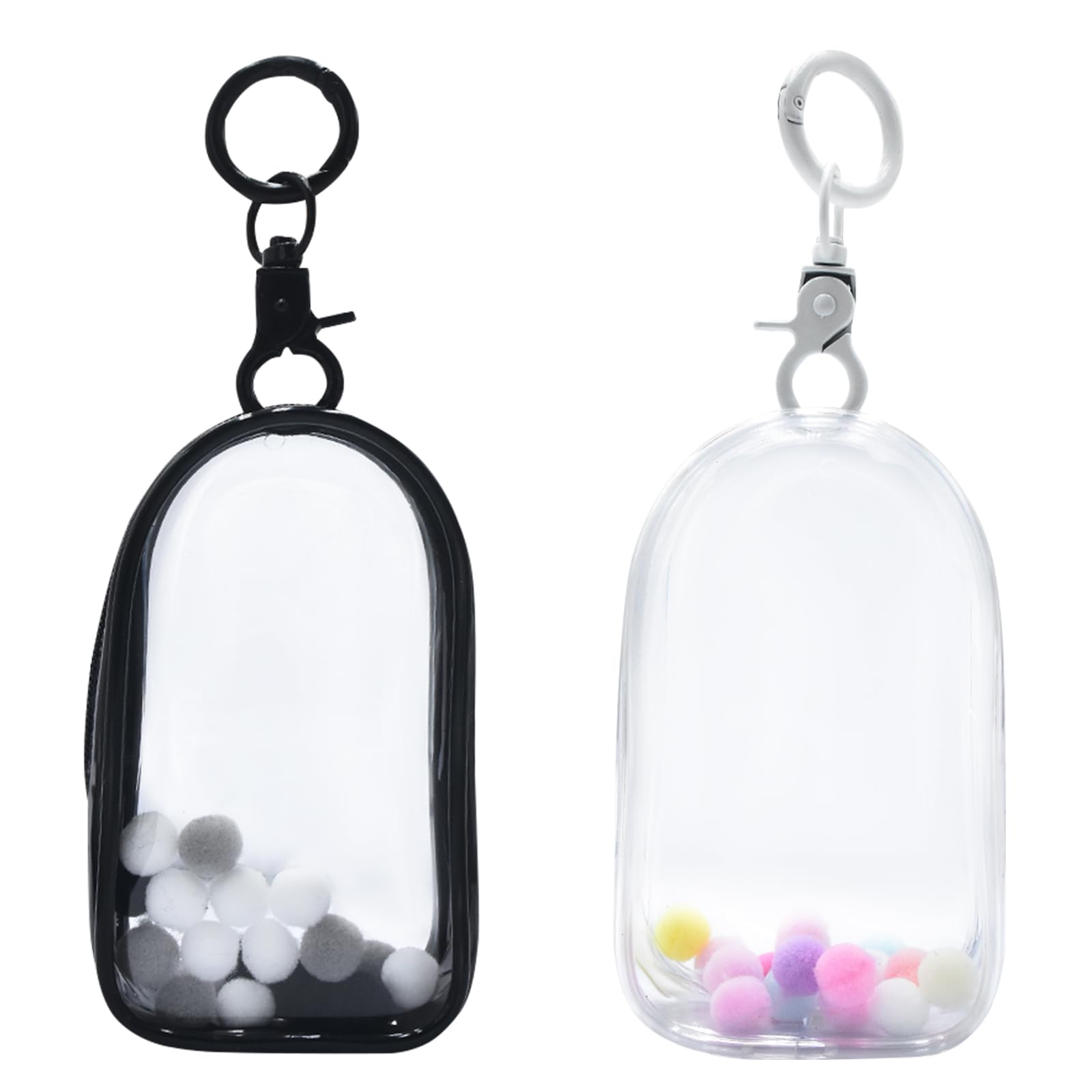 Yushen Clear PVC Doll Display Bag Keychain - Portable Hanging Case For Blind Box Figures, Dustproof Collectible Case - View #11