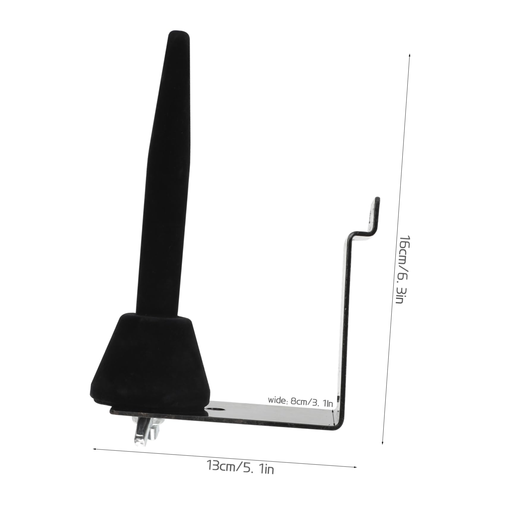 OFFSCH Saxophone Wall Holder Multi-function Flute Stand Rust-proof Metal Easy Installation for Home and