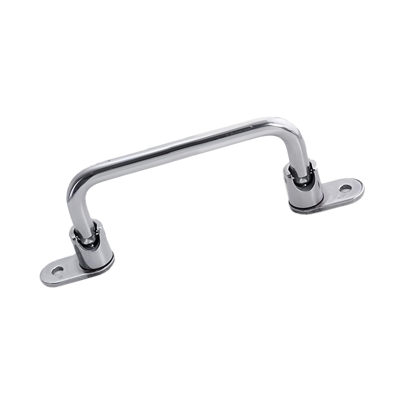Stainless Steel Cabinet Pull Handle Space Saving 90 Degrees Folding Door Pull Household Exterior Handle Hardware Steel Folding Door Equipment Box