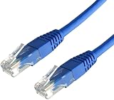 GSPOWER Cat5e 国際基準 0.5m ブルー PoE対応 1Gbps 100MHz ラッチ保護機能付 保護カバー ルータ スイッチ スマートテレビ PS5 Switch ゲーミング 業務用 店舗用