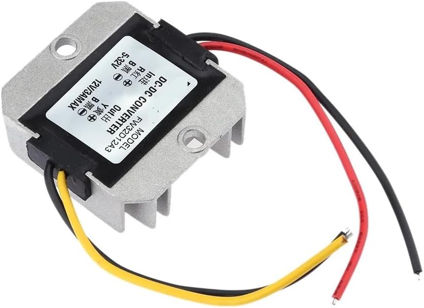 DC-DC Stabilized Voltage Power Module 5-32V to 12V3A Intelligent Security Protection Boost Depressurization