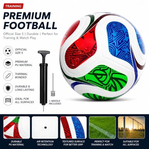 Generic Flyer Official Size 5 Football 2026 - Image 4