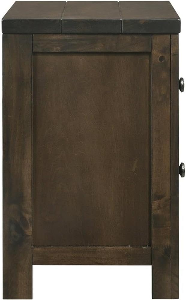 New Classic Furniture Blue Ridge Nightstand, Rustic Gray