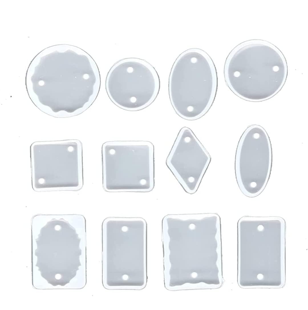 53ARTS Rakhi Mould Resin Art Silicone Casting Mould Epoxy Mold Silicon DIY Rakhi Bracelet Jewellery Design. (Multi Design)-image-37