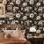 lenify Floral Peel and Stick Wallpaper Vintage Floral Contact Paper 16.9inch x 196.8inch Boho Peel and Stick Wallpaper Dark Flower Self-Adhesive Removable Contact Paper Decorative Vinyl