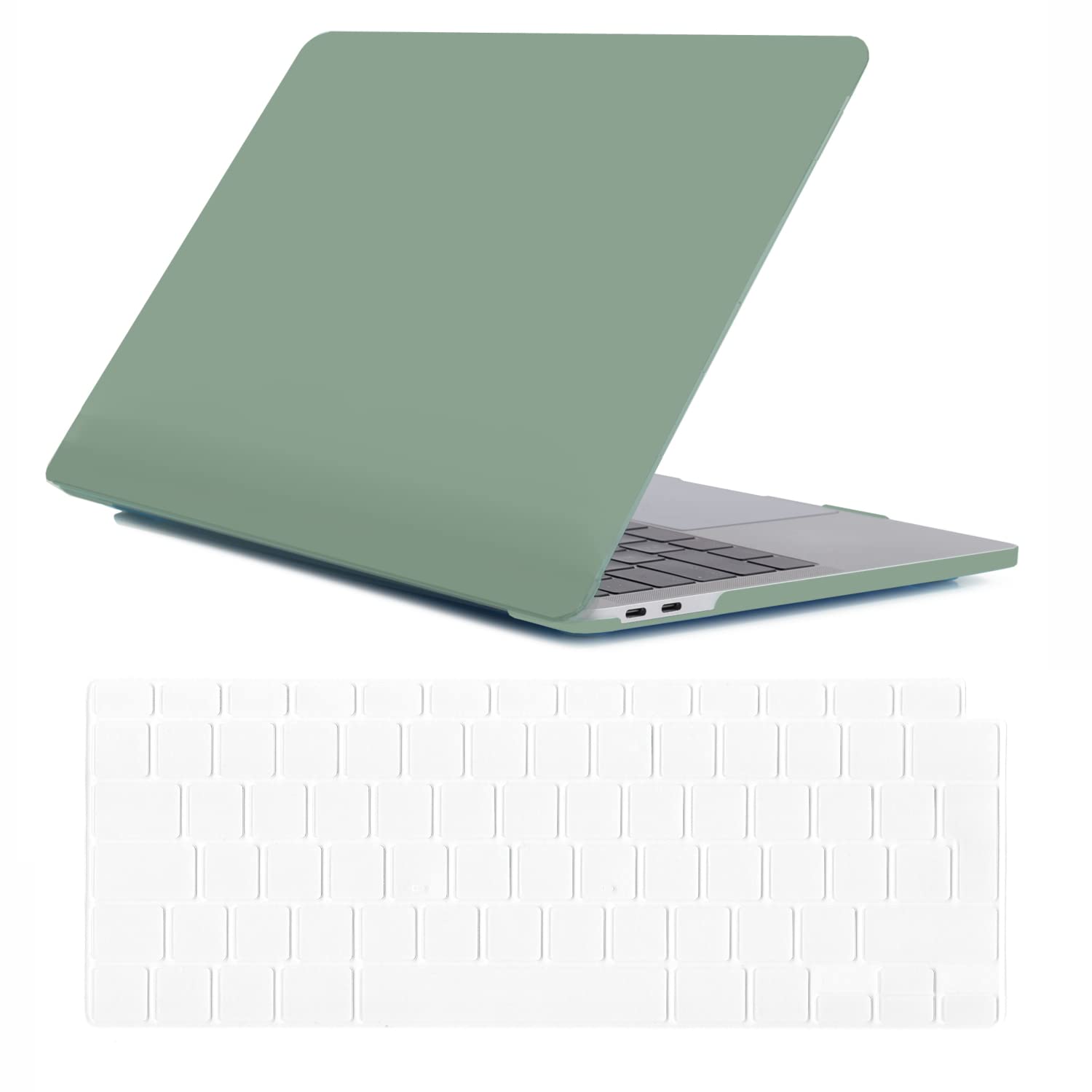 Se7enline Compatible with 2025 2024 2023 2022 2021 MacBook Pro 14 inch Case Hard Shell Laptop Cover for Macbook Pro A2918 A2992 A3112 A3401 A2779 A3434 M5 M4 M3 M2 M1 &TPU Keyboard Skin,Midnight Green — view 65