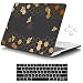 MacBook Pro 13 Case 2019 2018 2017 2016 Release A2159/A1989/A1706/A1708, iCasso Hard Case Shell and Keyboard Cover for Apple New MacBook Pro 13" with/Without Touch Bar and Touch ID,Honeycomb