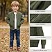 CUNYI Boys' Fashion Zip Up Bomber Jacket Windproof Flight Jacket Lightweight Windbreaker Outdoor, Olive Green, 130