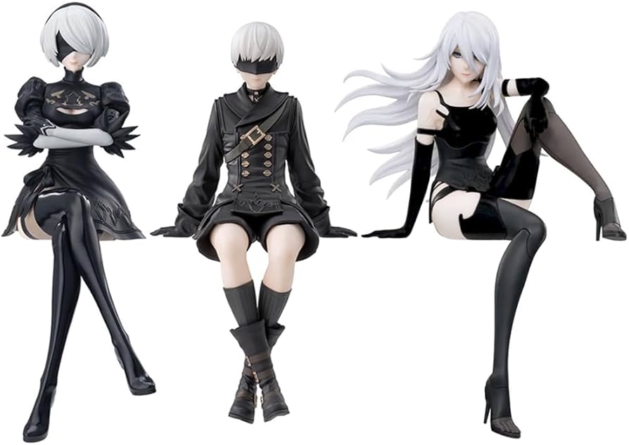 Amazon.com: A2 Figure Anime 2B Action Figure Statue 9S Figurine