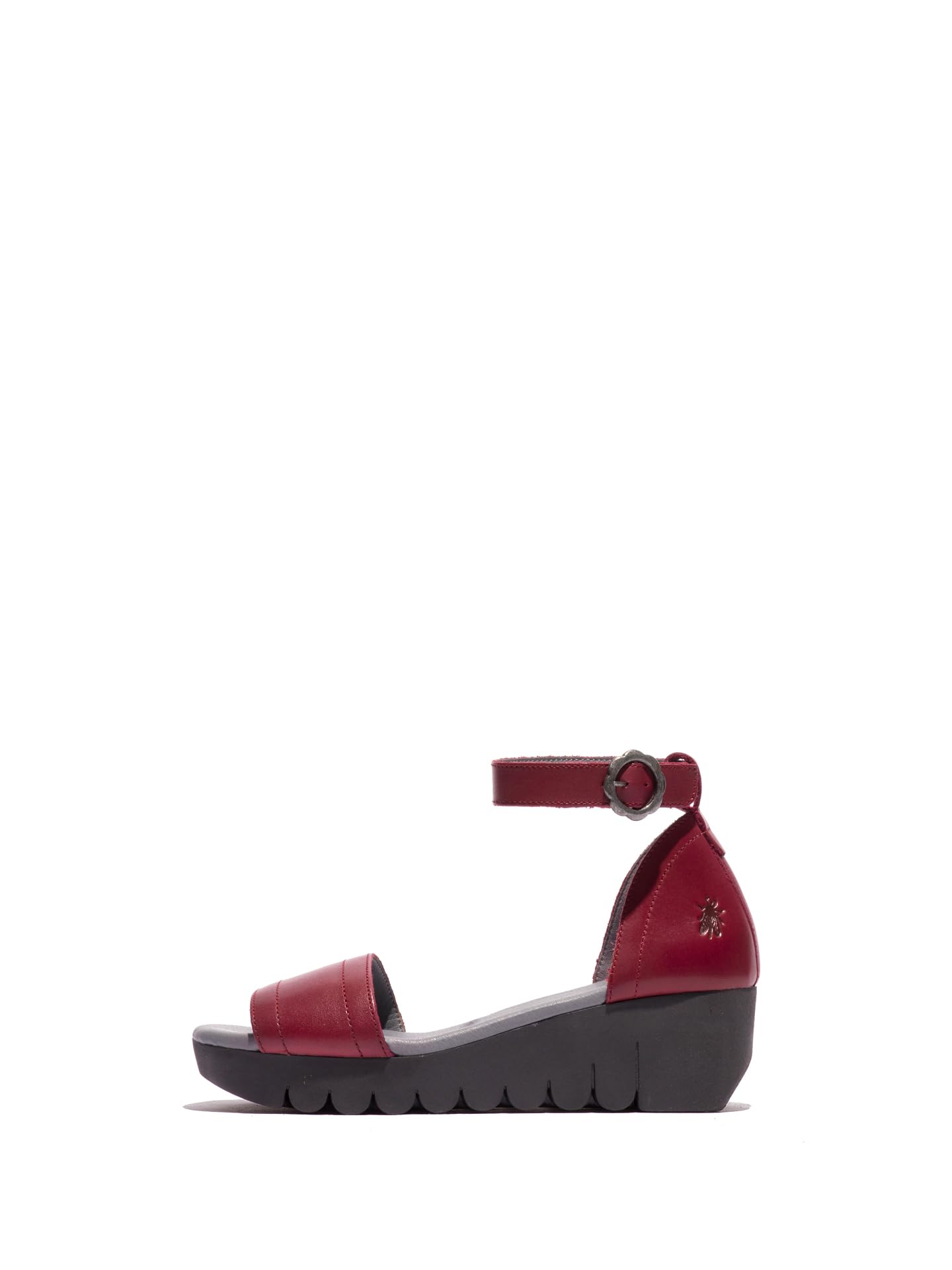 Fly London VOIK386FLY, Sandal Women's Fashion Shoes, BURGUNDY, 6