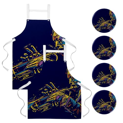 Tablier de cuisine pour nettoyage de la maison et activités