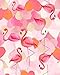 Produktbild WOWDECOR DIY Malen nach Zahlen für Erwachsene Kinder Mädchen, Flamingo-Familie Liebe Süß 40x50cm Vorgedruckt Leinwand-Ölgemälde (ohne Rahmen)
