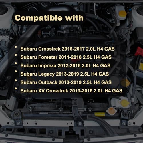 Image of Engine Valve Cover Gasket Set Compatible with Subaru Crosstrek 2016-2017, Forester 2011-2018, Impreza 2012-2016, Legacy 2013-2019, Outback 2013-2019, XV Crosstrek 2013-2015 Replace# VS50830R