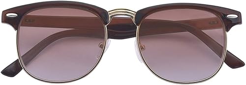 Miniatura 2 de Kelens Lentes de sol semi sin montura para hombres y mujeres, lentes de sol de miopía para conducir, lentes de sol vintage para miopía (-3.5)