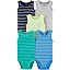 Navy/Turquoise/Heather/Neon Yellow