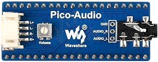 Audio Expansion Module For Raspberry Pi Pico, Headphone And Speaker Signal Output At The Same Time, Wide Range Audio Sampling Rate