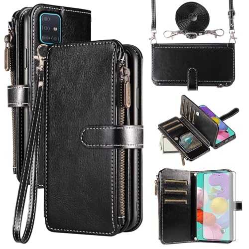 Coque Samsung Galaxy A51 4G antichoc avec porte-cartes pour éviter de perdre son téléphone