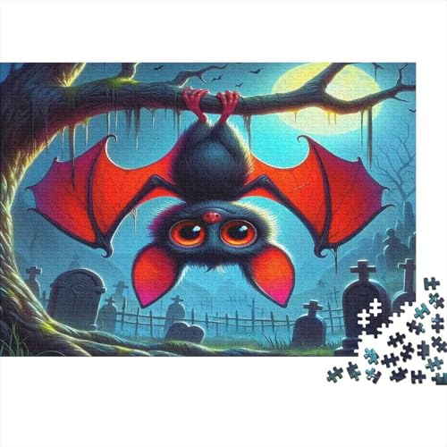 Puzzle de cartón de 1000 piezas de cementerio gótico, el regalo de cumpleaños original