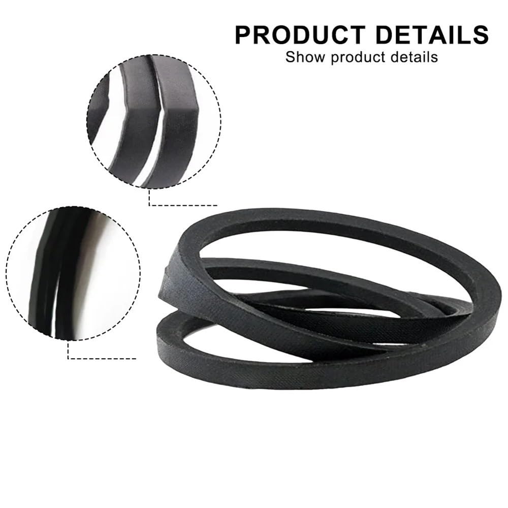 Reemplazo Correa de transmisión 954-05040 Compatible con Tractores cortacésped 754-05040, 954-0241, 954-0241A, 754-0241, 754-0241A. Herramienta