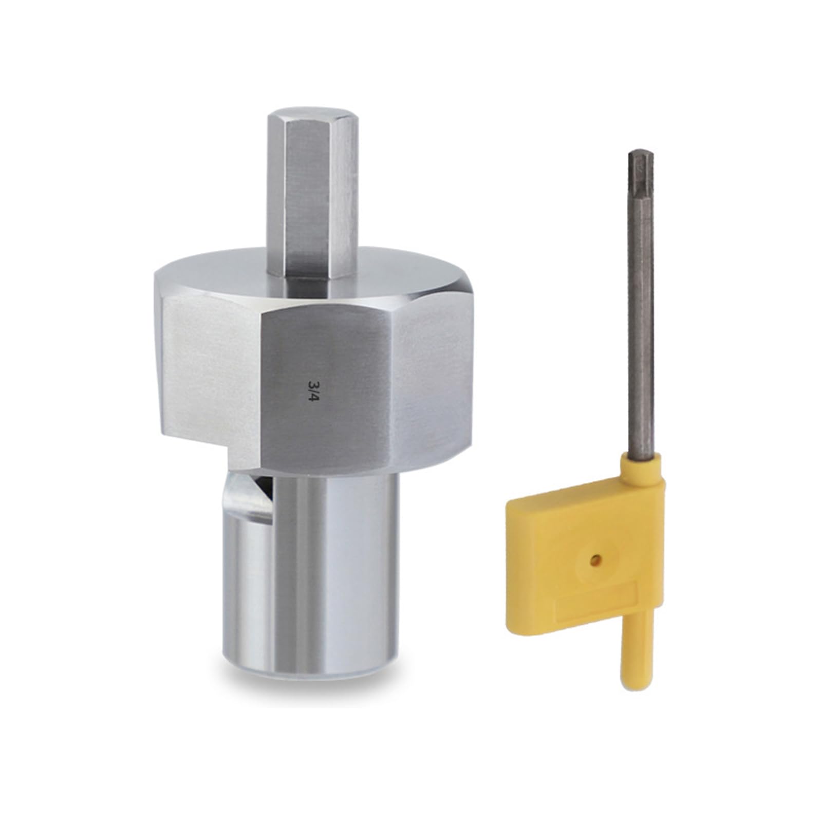 Kalttoy D Workbenches Og Hole Chamfer Reamer Tool Stainless Steel 20Mm 19Mm Og Hole Shaping Trimmers Hexagon Shank For Electric Rill Trimmers