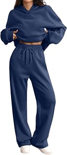 Tracksuits For Women Set,Womens 2 Piece Outfits Lounge Hoodie Sweatsuit Sets Fall Fashion Travel Tracksuits