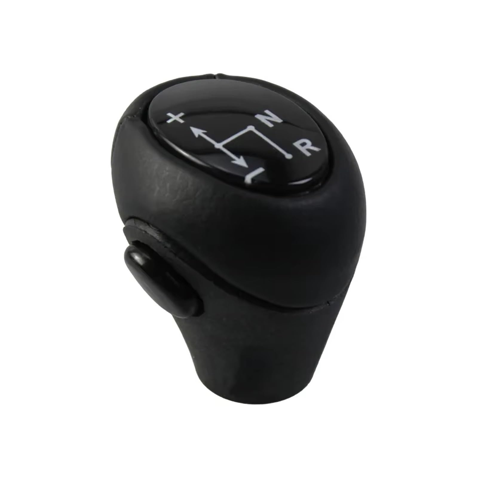 YLMKMVLCZC for Smart Fortwo Roadster 450 451 Brabus Gear Shift Knob Lever Shifter Automatic Auto Parts Pu Leather Gear Shift Knob Lever